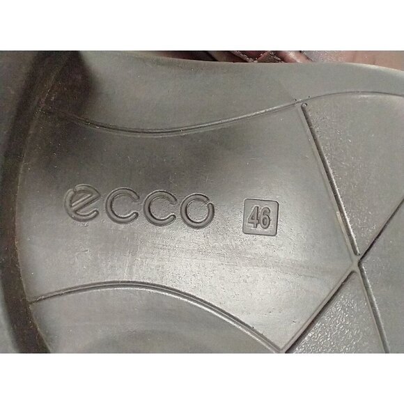 ECCO Melbourne Slip On Leather Penny Loafer Brown Men’s Size 12/12.5 - Picture 9 of 9